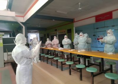 operasi kerja full PPE 3